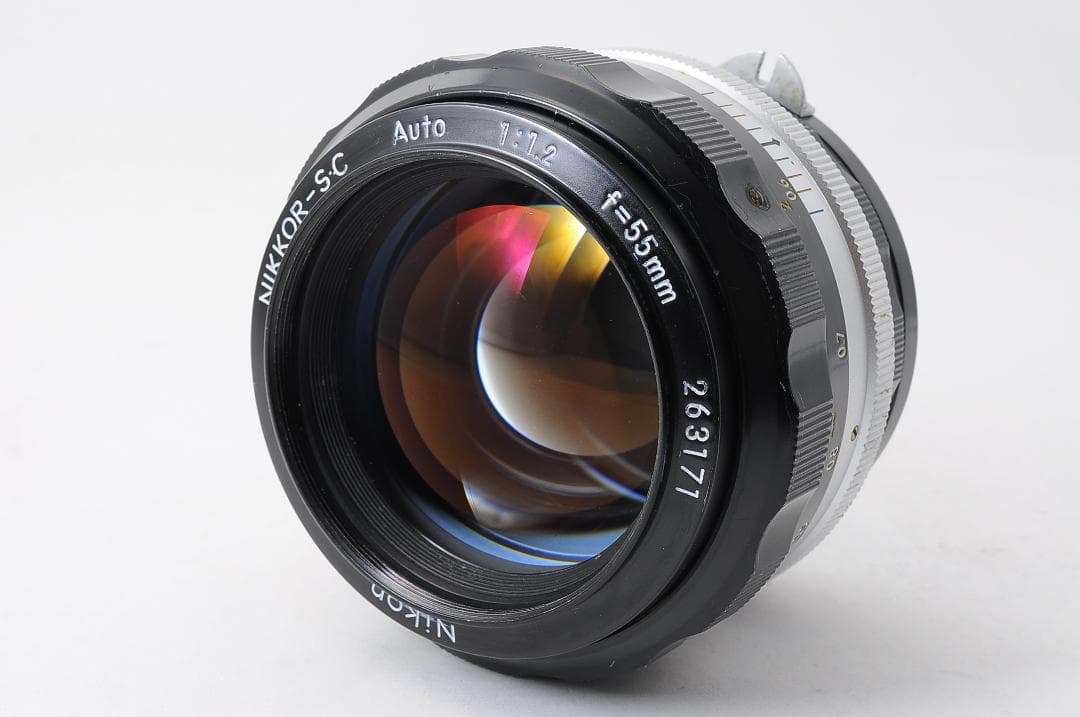 レンズ(単焦点) NIKON NIKKOR S.C Auto 55mm F/1.2 @4177