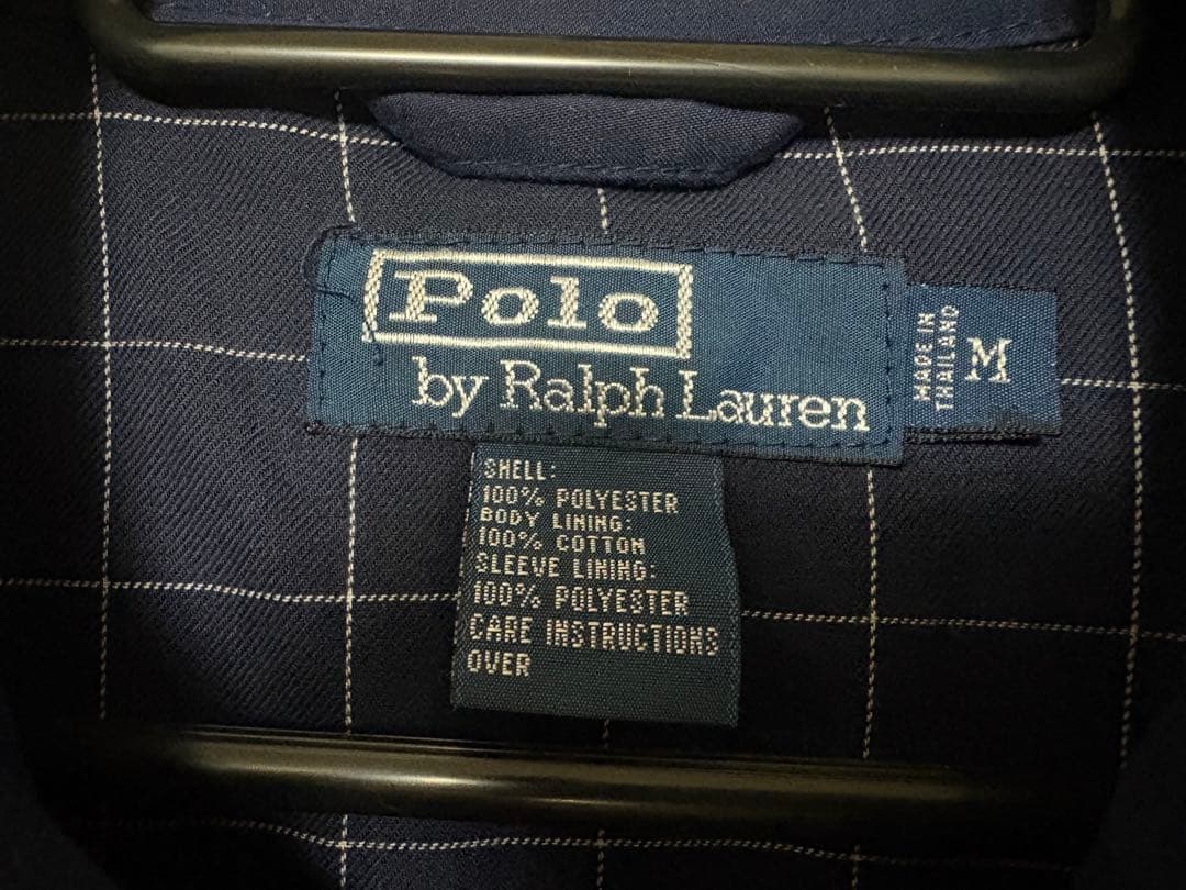 【美品】ポロバイラルフローレン　スウィングトップ　ネイビー　Mサイズ　短丈