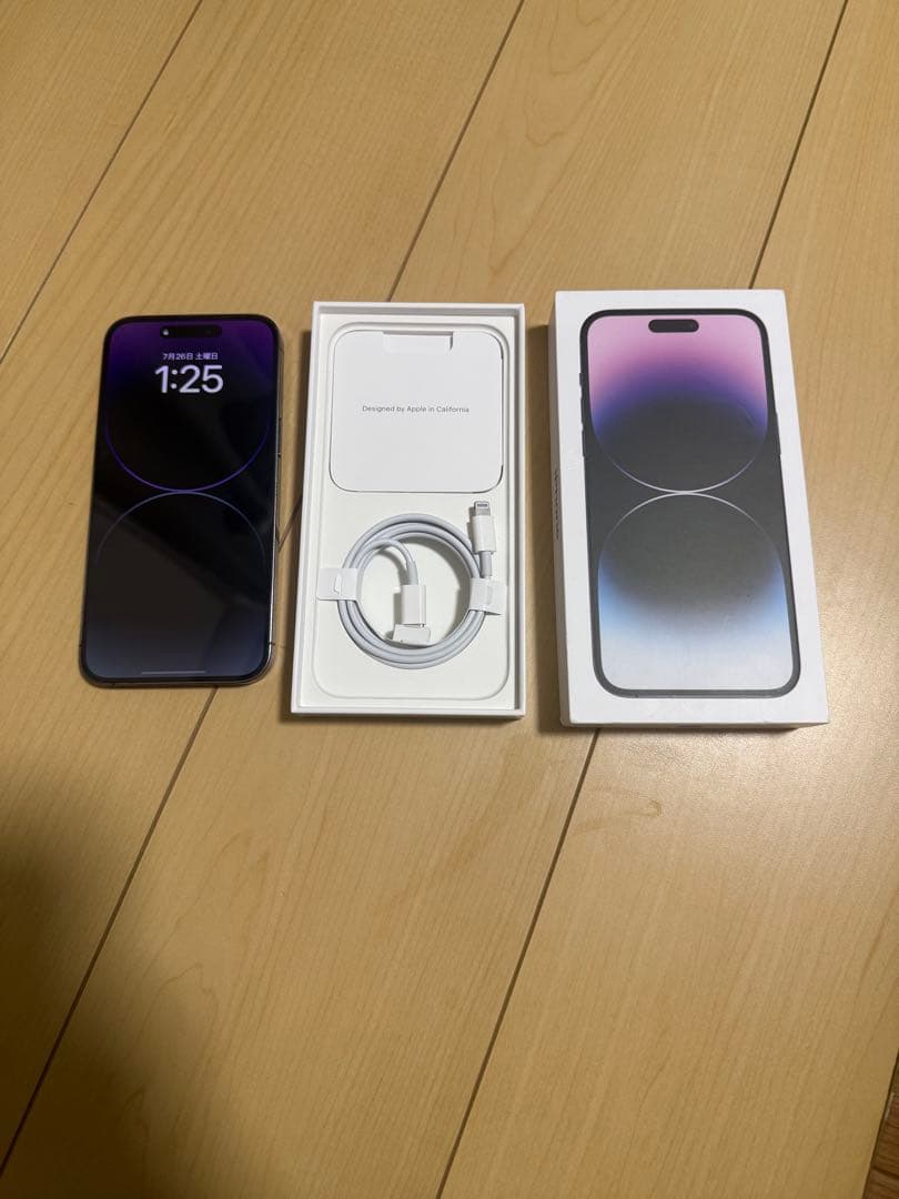 本日限定破格！SIMフリー　iPhone14pro Max パープル