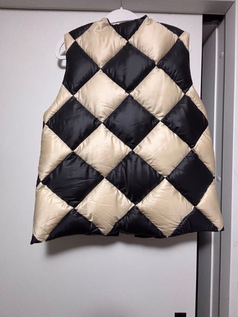 あっちゃんneighborhood Checker Down Vest