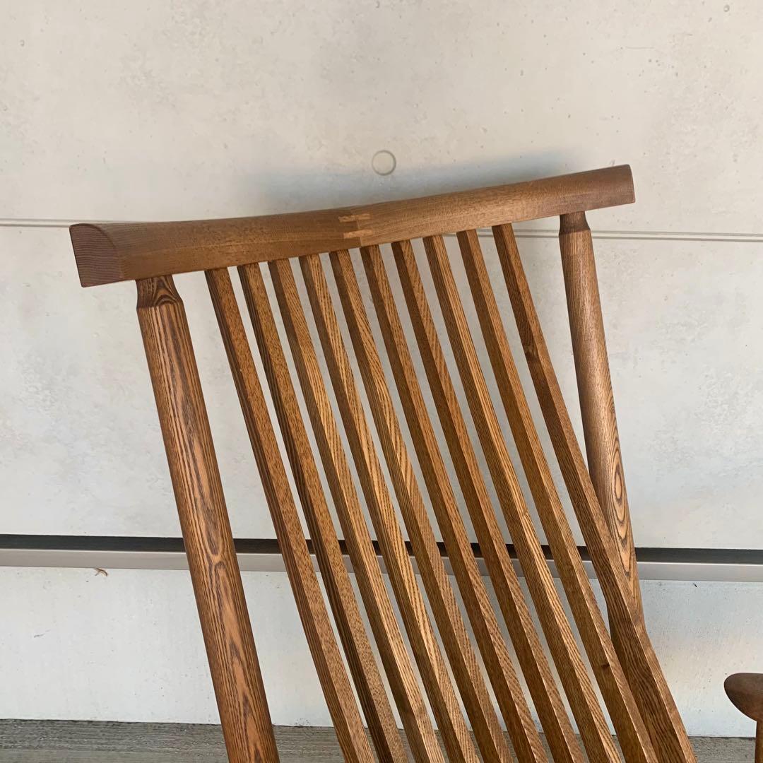 飛騨高山 北々家具 ロッキングチェア 伝統工芸 無垢材