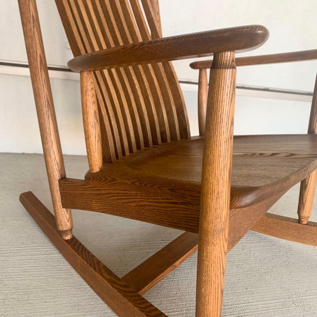飛騨高山 北々家具 ロッキングチェア 伝統工芸 無垢材