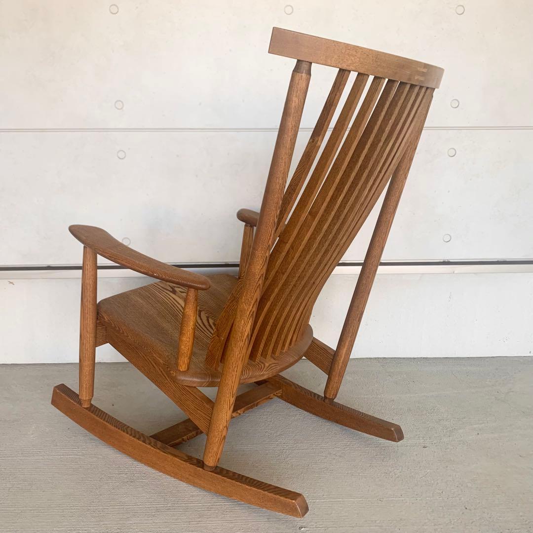 飛騨高山 北々家具 ロッキングチェア 伝統工芸 無垢材