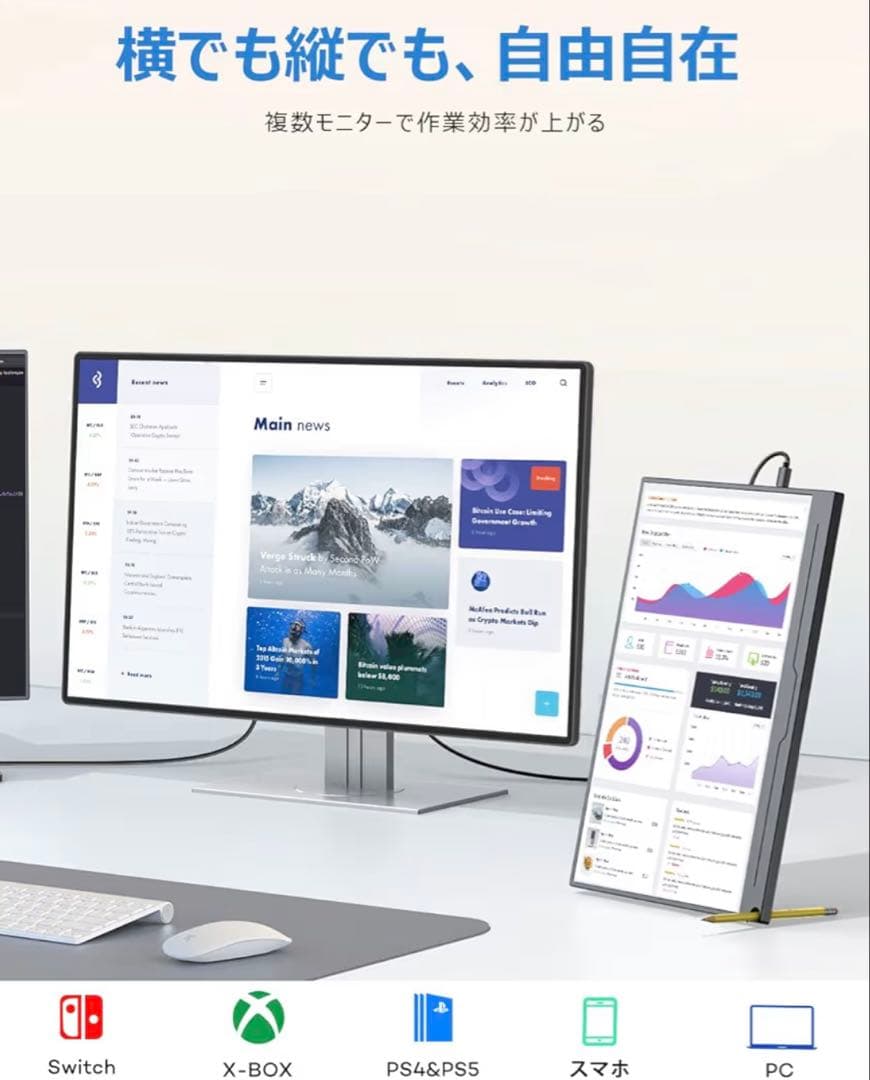 【未使用・未開封】EVICIV 15.6インチ　モバイルモニター