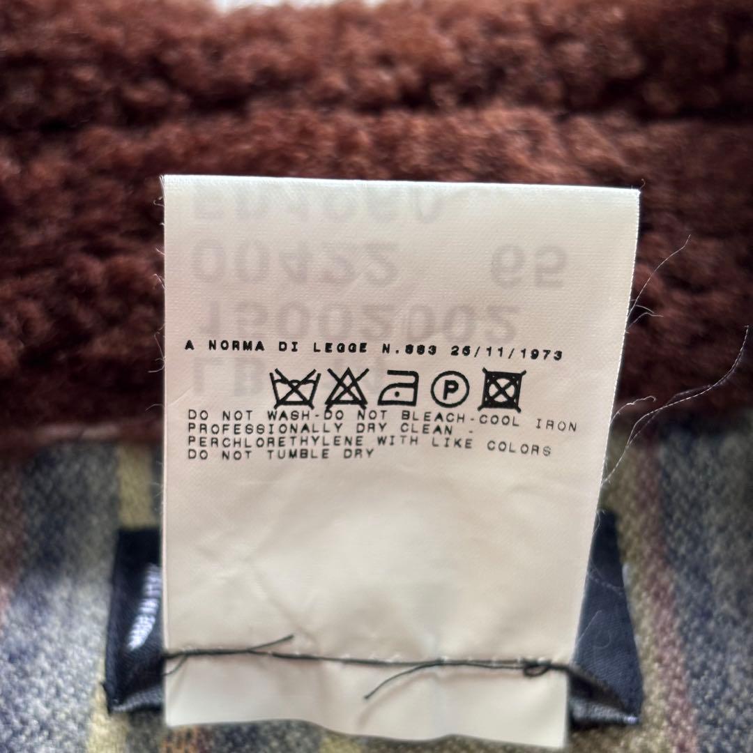 【archive】ドルチェ&ガッバーナ ムートン襟 コーデュロイブルゾン 46