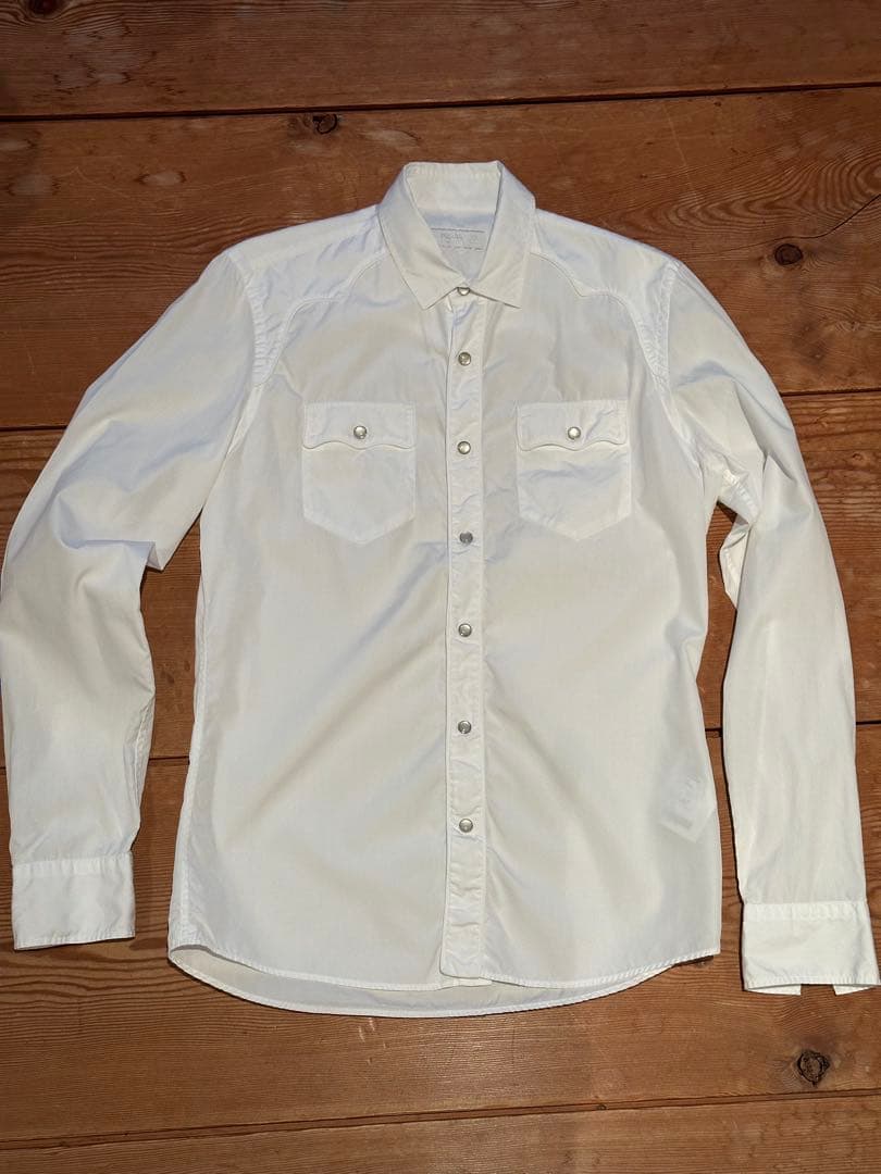 プラダ　ウエスタンシャツ