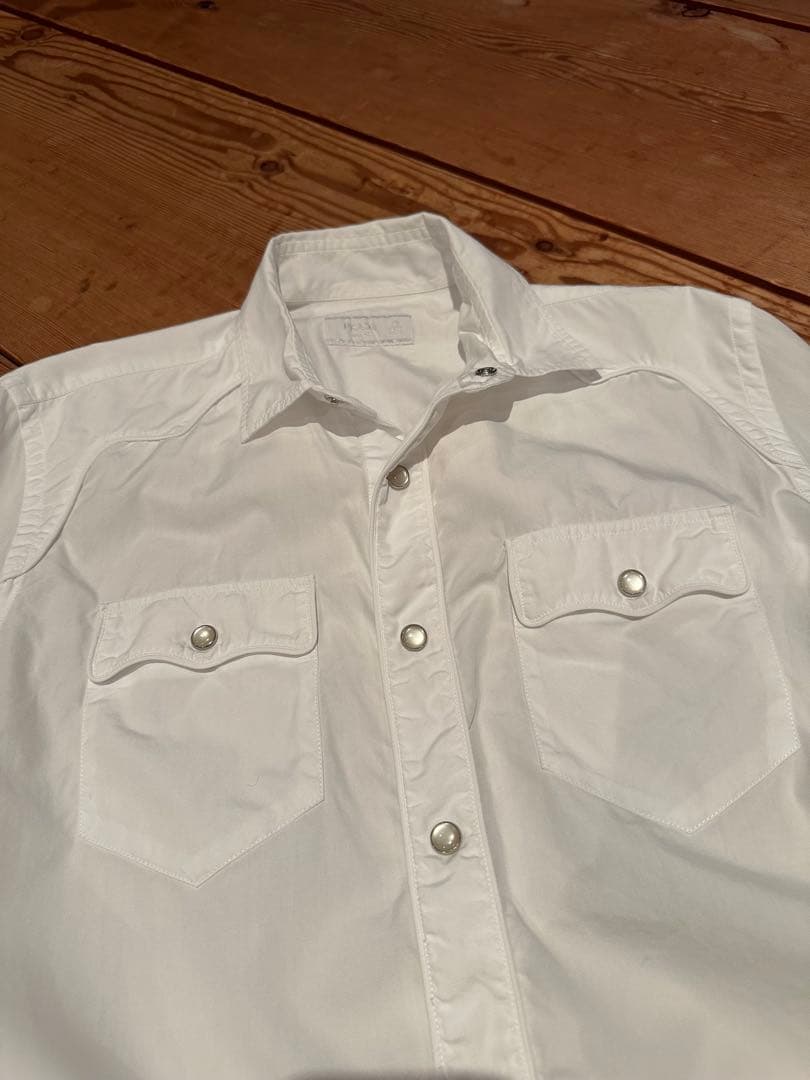 プラダ　ウエスタンシャツ