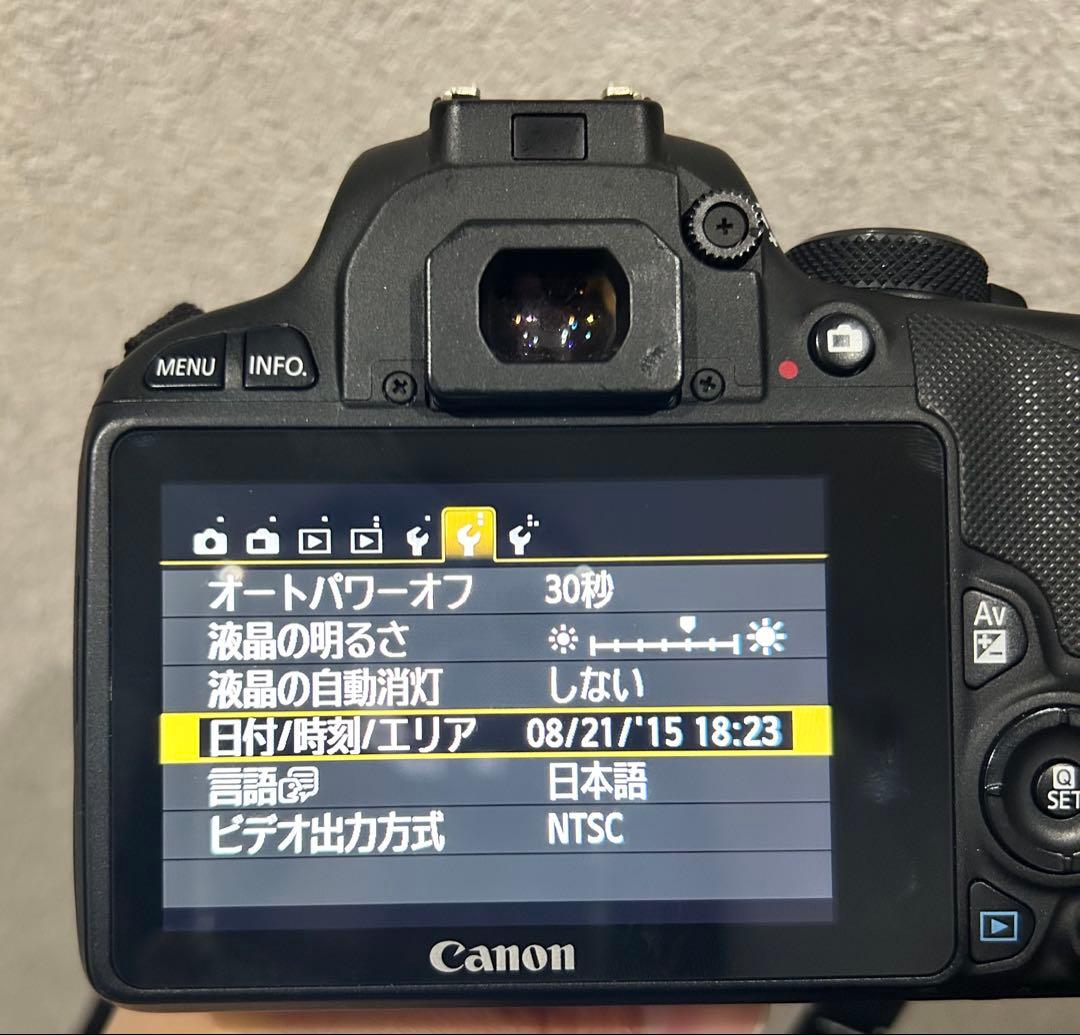 【Canon EOS Kiss X7】 豪華3本セット✨️