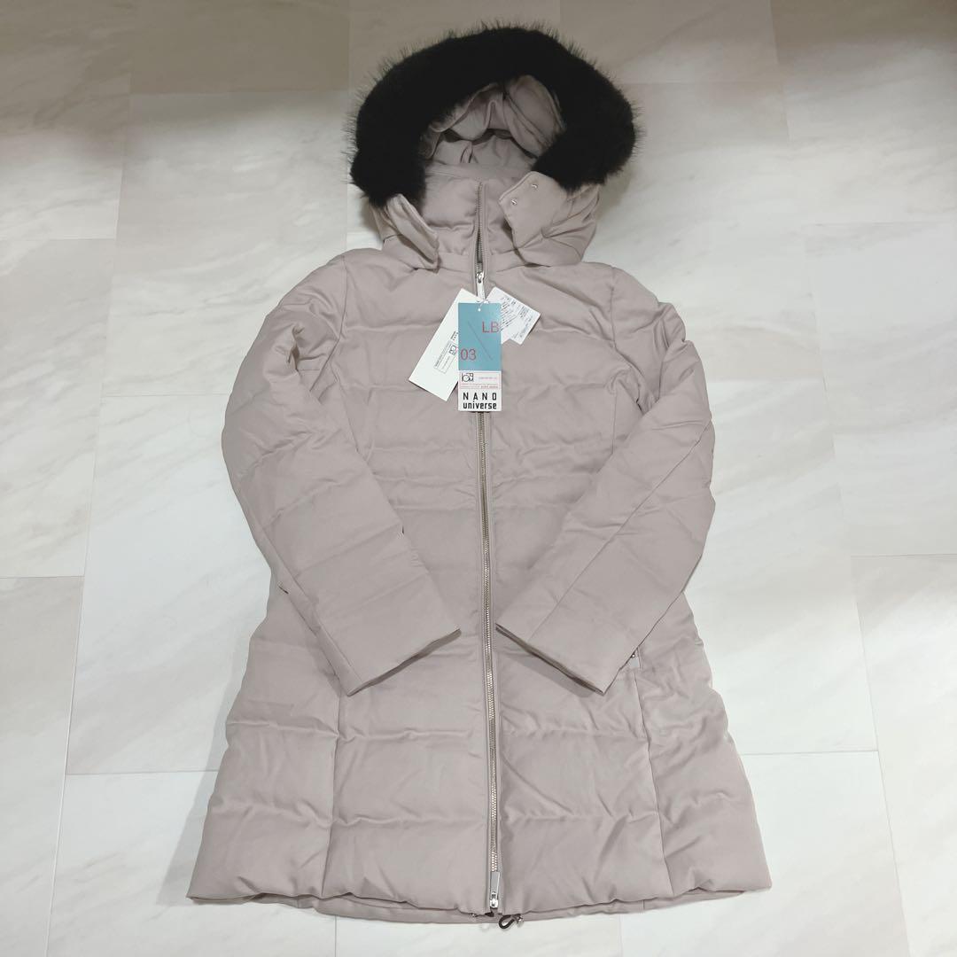 新品タグ付き 西川ダウン サージロングダウン ナノユニバース S 定価5.5万円
