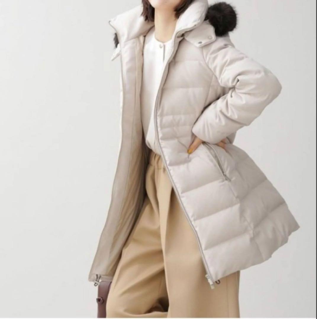 新品タグ付き 西川ダウン サージロングダウン ナノユニバース S 定価5.5万円