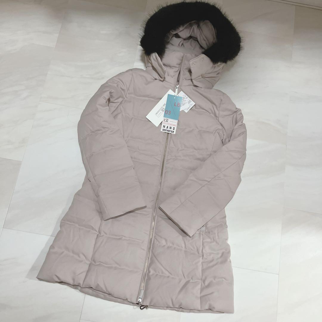 新品タグ付き 西川ダウン サージロングダウン ナノユニバース S 定価5.5万円