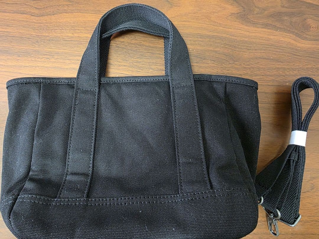 【新品未使用】ノースフェイス　韓国　ブラック トートバッグS