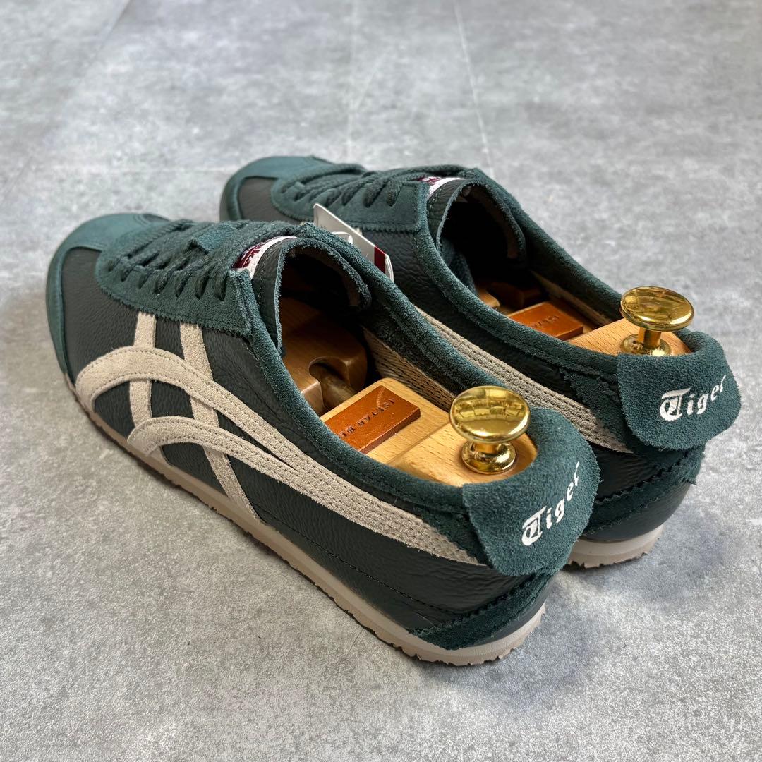 【新品未使用品】オニツカタイガー メキシコ66 スニーカー シボ革 28cm