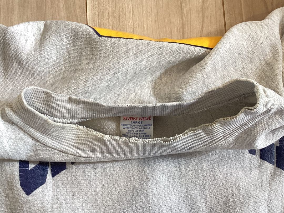 ま*ー様 90s チャンピオン リバースウィーブ スウェット ヴィンテージ トリ