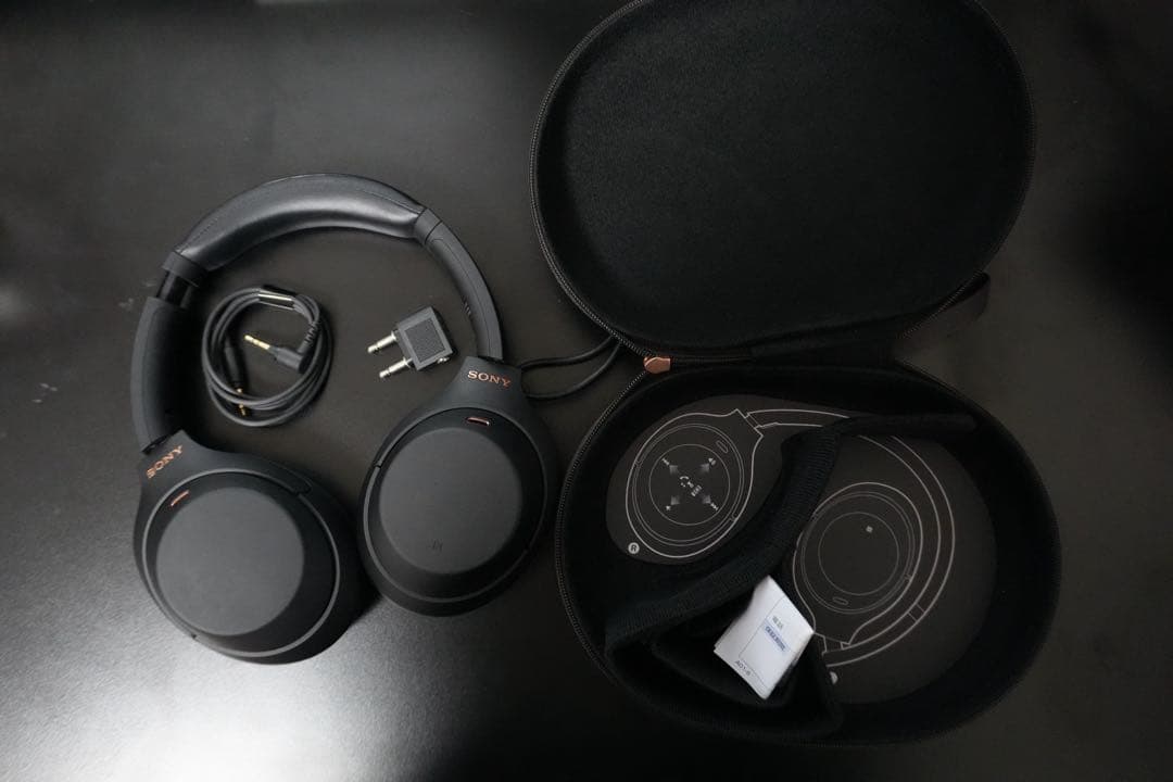 【目立った傷なし】SONY WH-1000XM4 ワイヤレスヘッドホン ブラック