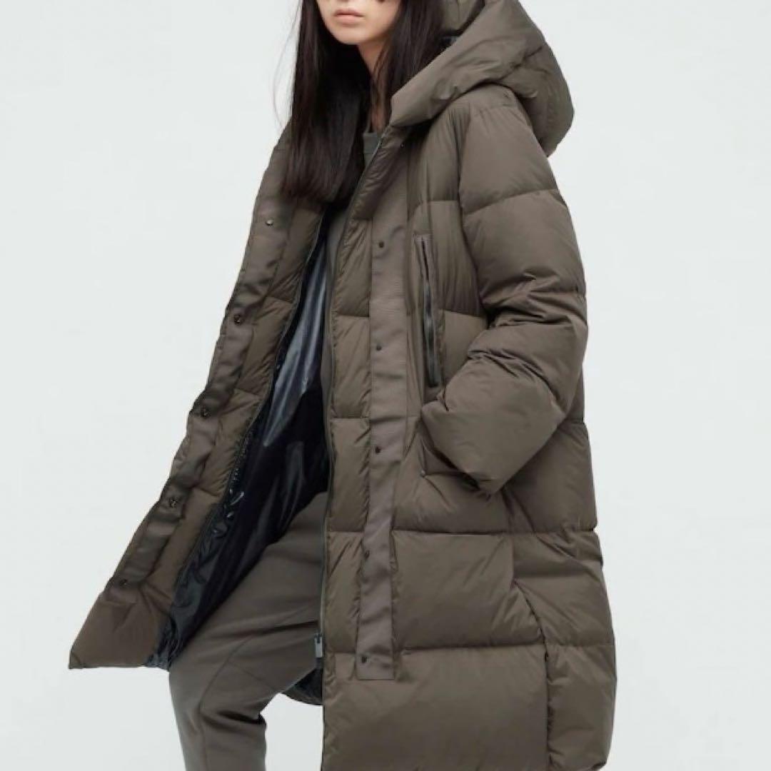 ユニクロ +J ロングダウン S ブラック