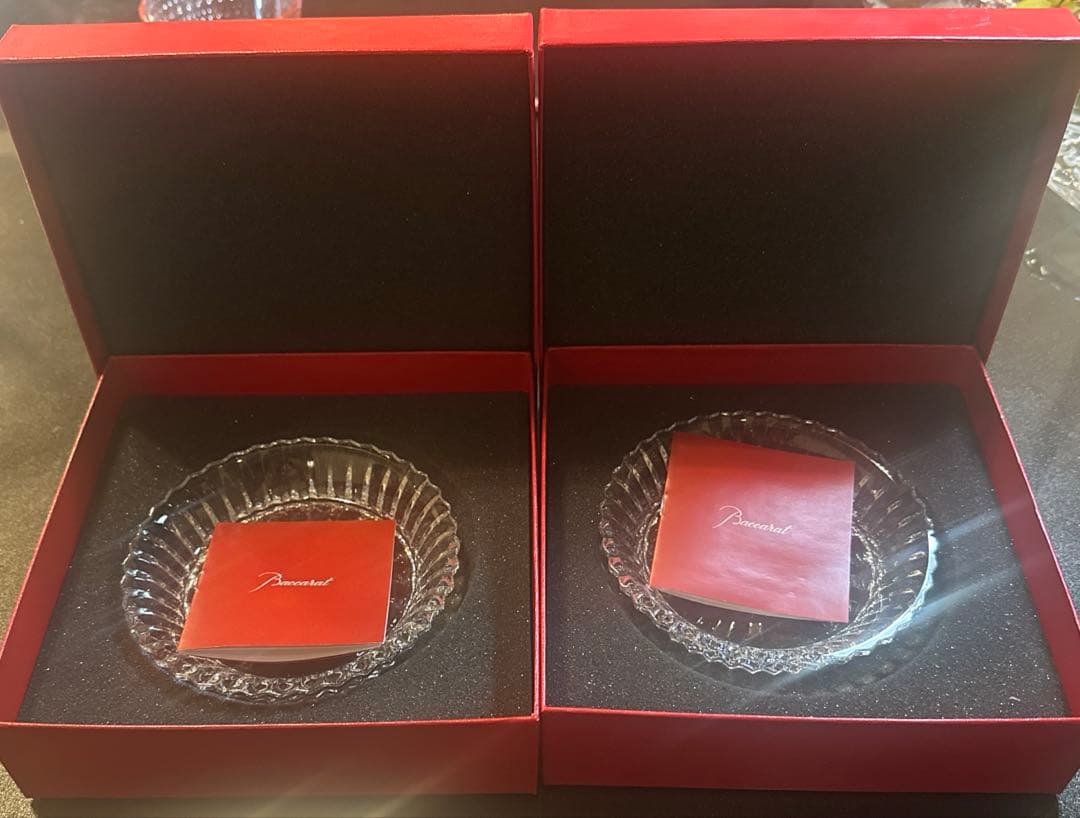 Baccarat ミルニュイ プレート　2枚セット