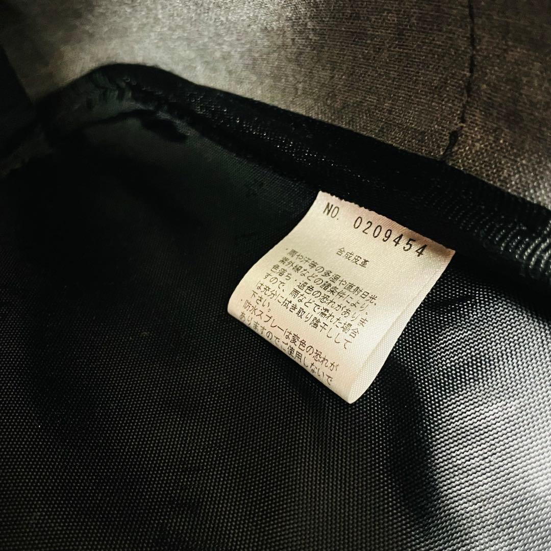 ★美品★ EASTBOY スクールバッグ ブラック 自由の女神刺繍　ピンク