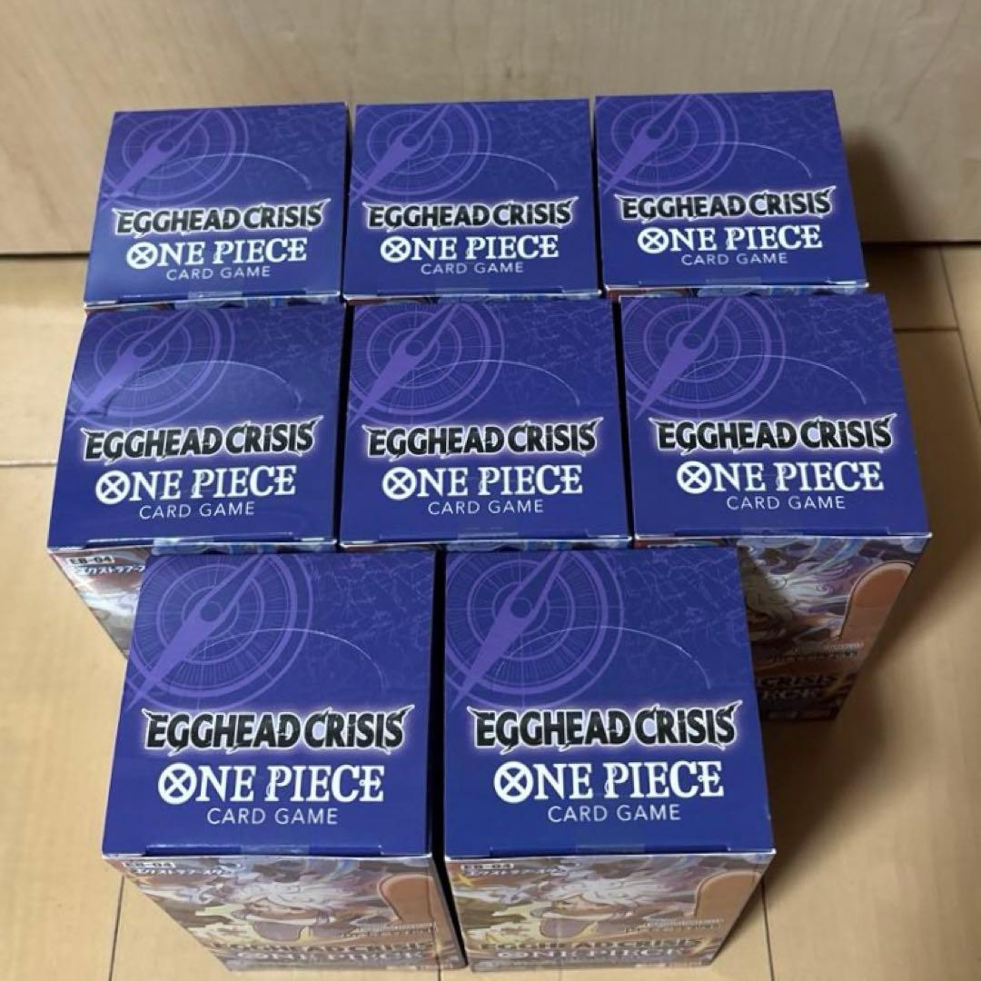 テープ付　ONE PIECE エッグヘッドクライシス 8BOX