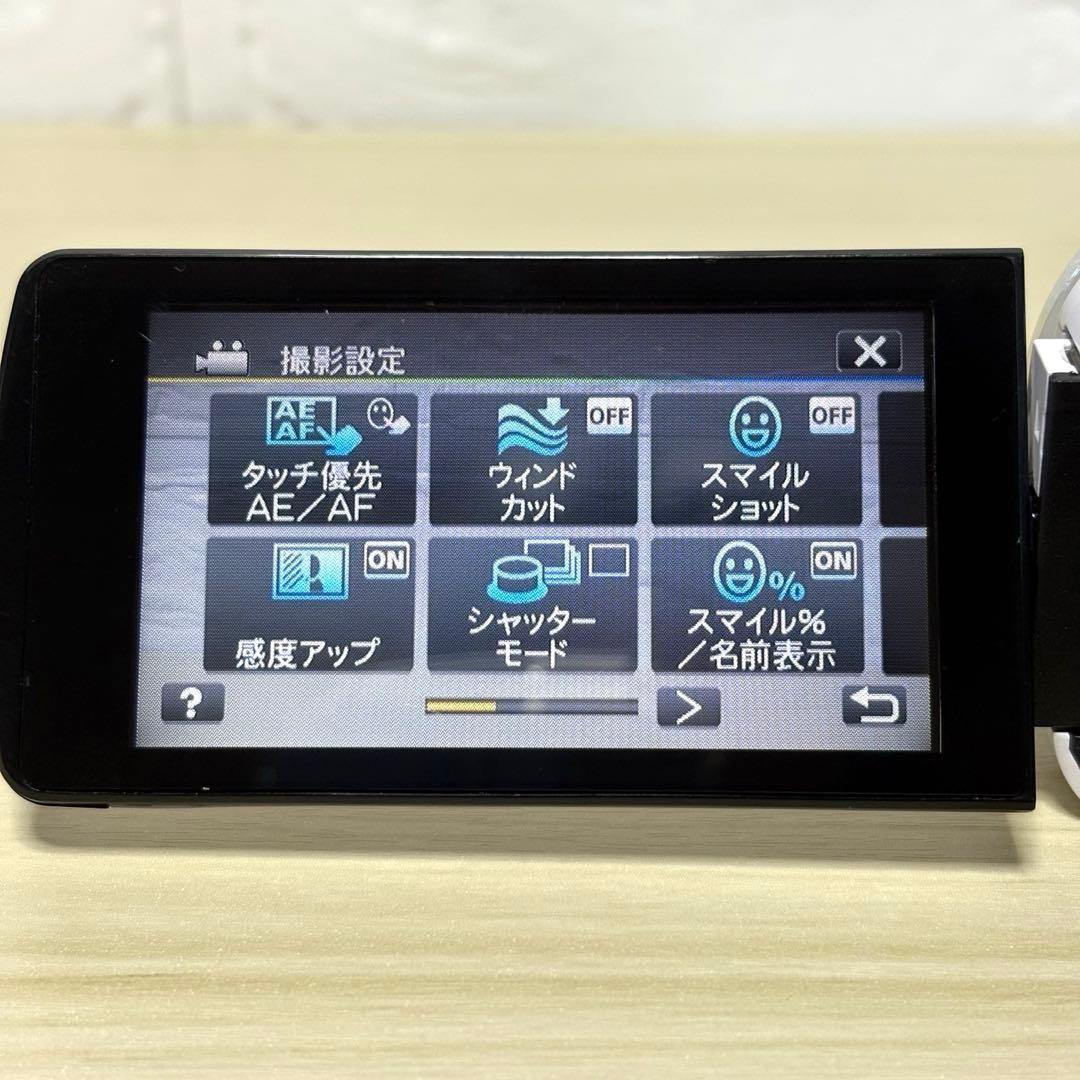 【美品セット】JVC Everio GZ-HM133 ビデオカメラ