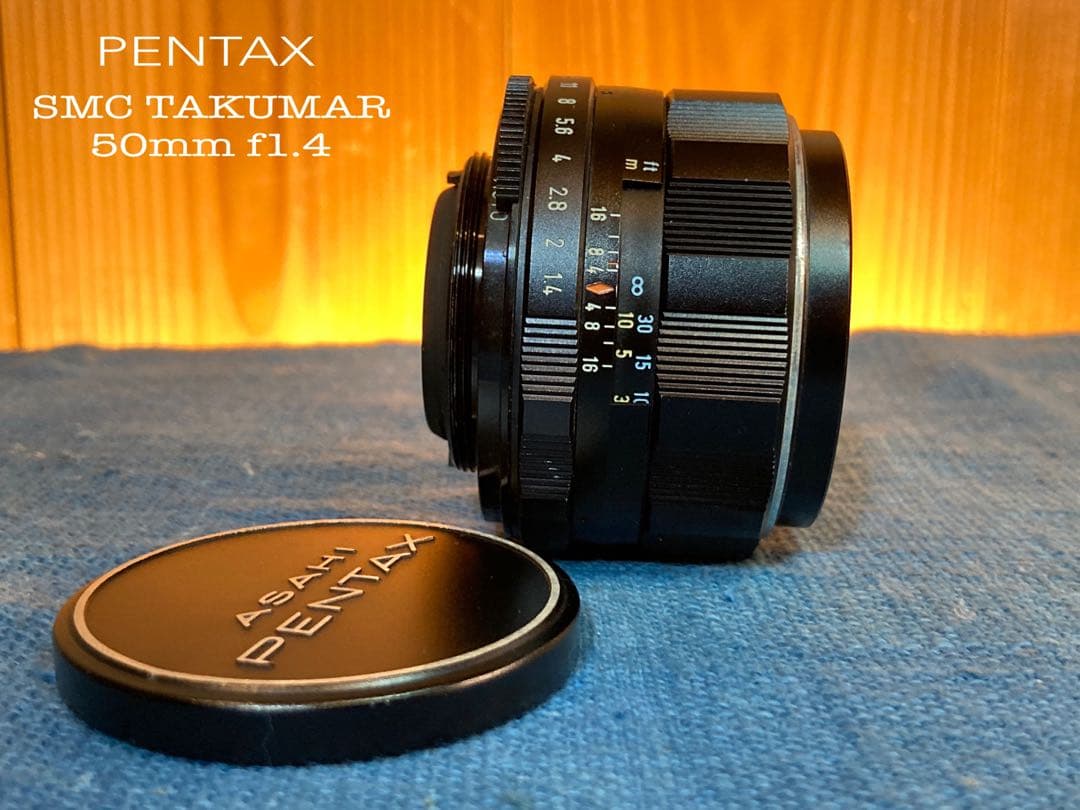 完動＊美品＊pentax spf／smc 50mm f1.4★作例多数＊初期保証