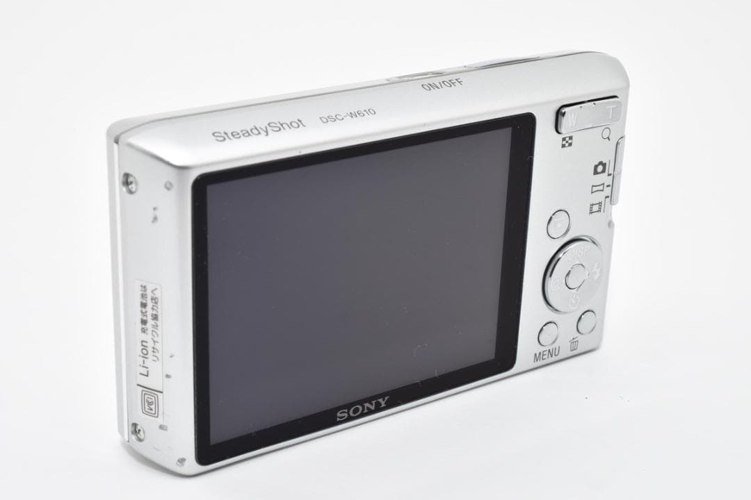 【美品】SONY Cyber-shot DSC-W610 シルバー　動作確認済