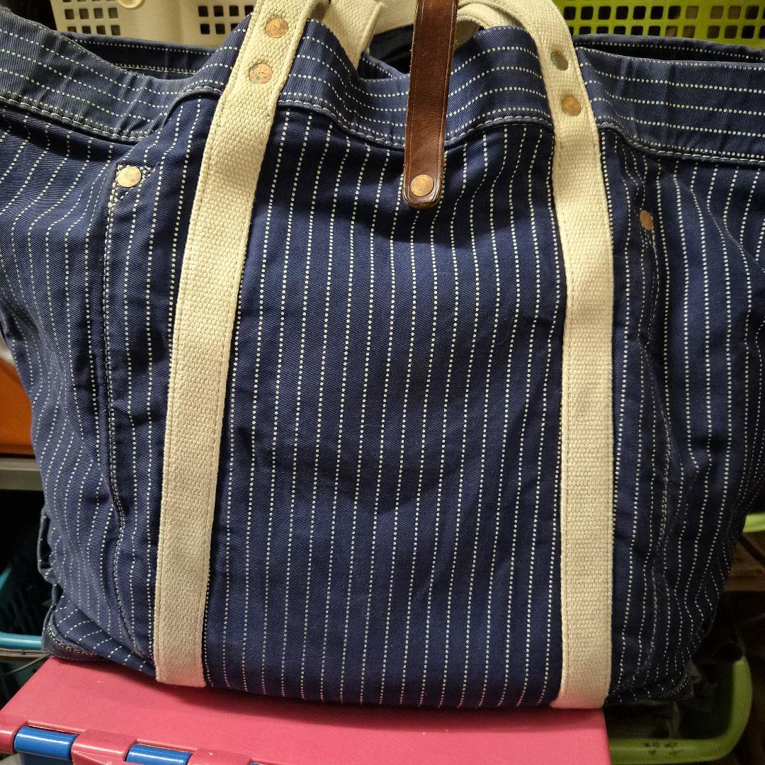 RRL ダブルアールエル ウォバッシュ トートバッグ　ヴィンテージ ワバッシュ