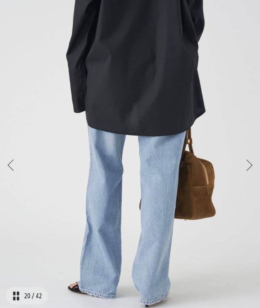 upper hights THE CECILIE ルーズストレートデニム