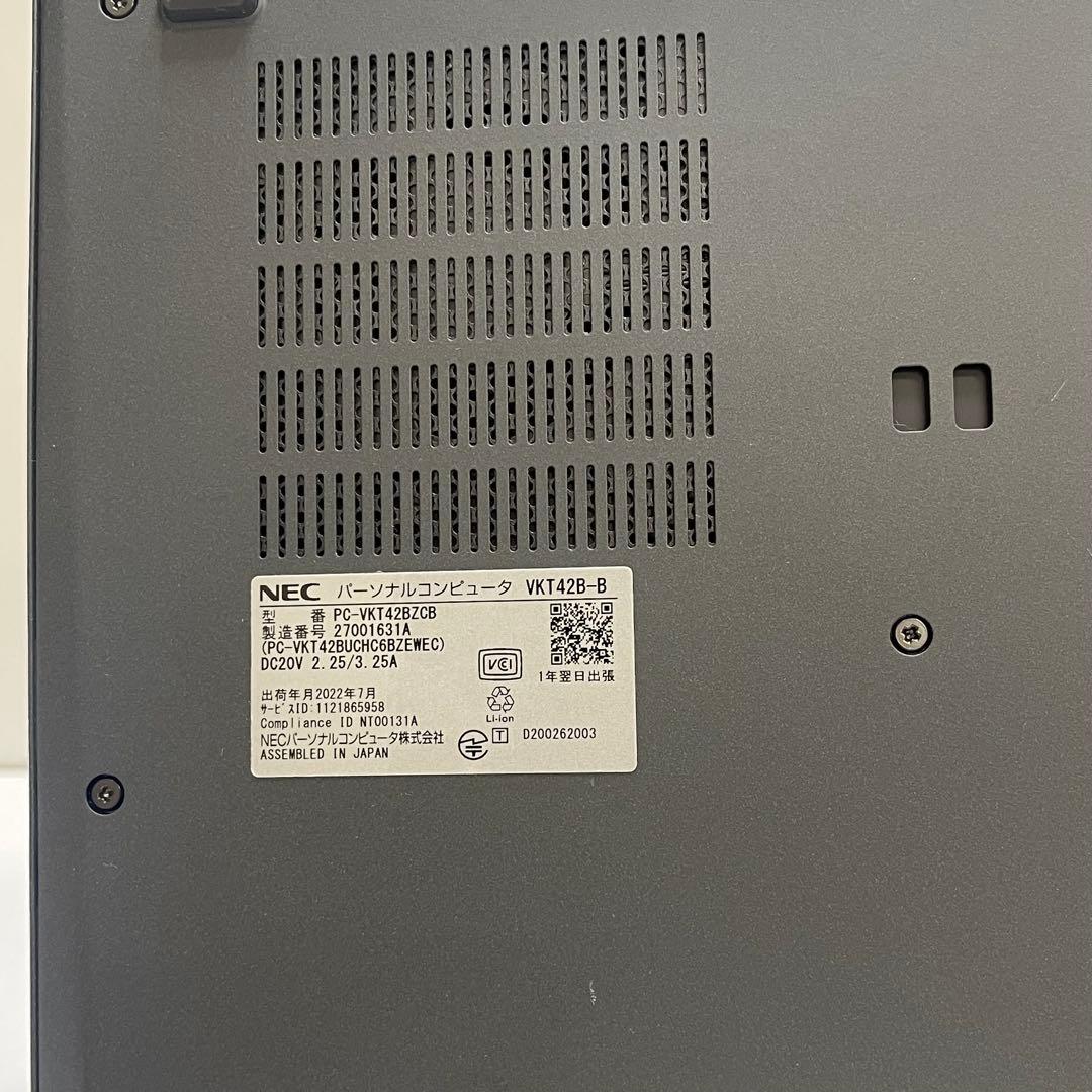 Windowsノート本体 #820 NEC VersaPro VB-B i5-1135G7 SSD512G