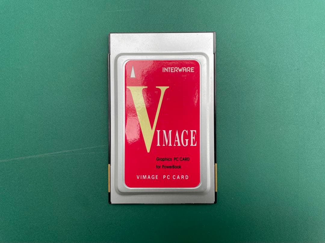 その他ノートPCアクセサリー INTERWARE VIMAGE PC CARD for PowerBook
