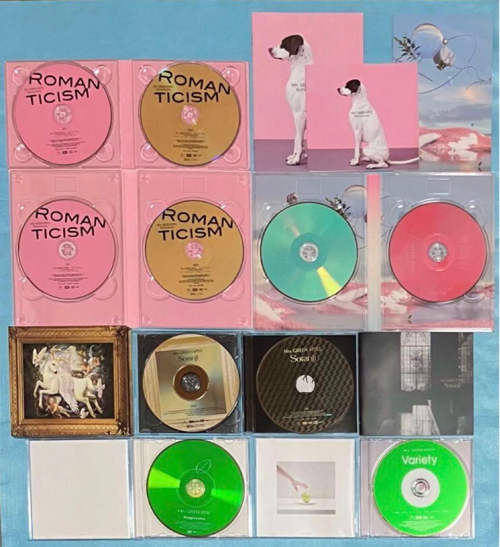 正規品 Mrs.GREEN APPLE 初回限定 21枚 どこかで日は昇る 等