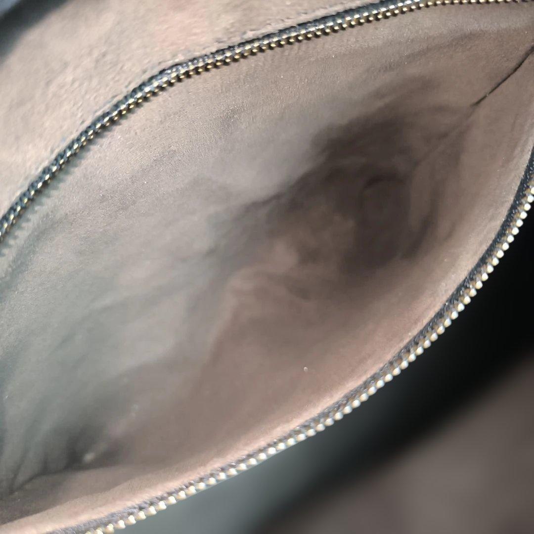 ✨美品✨ ハッシュタグ トートバッグ レザー シボ革 A4 肩掛け 黒