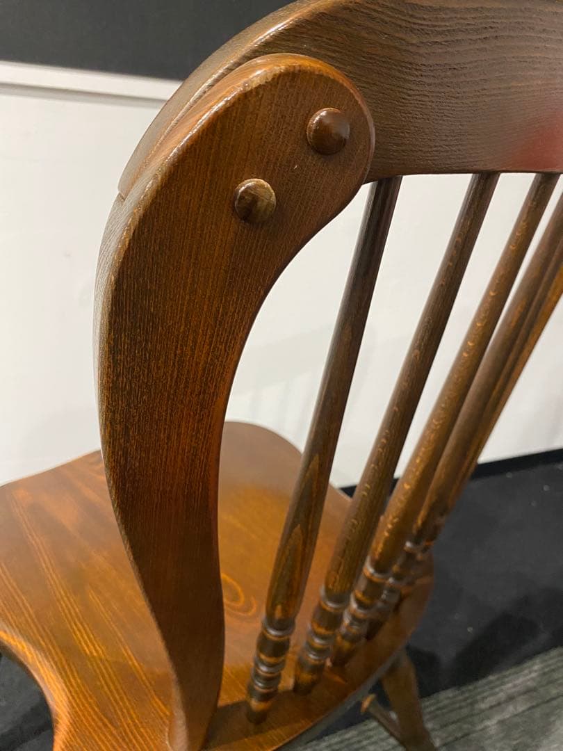 オールド　カリモク　チェア　アンティーク　レトロ