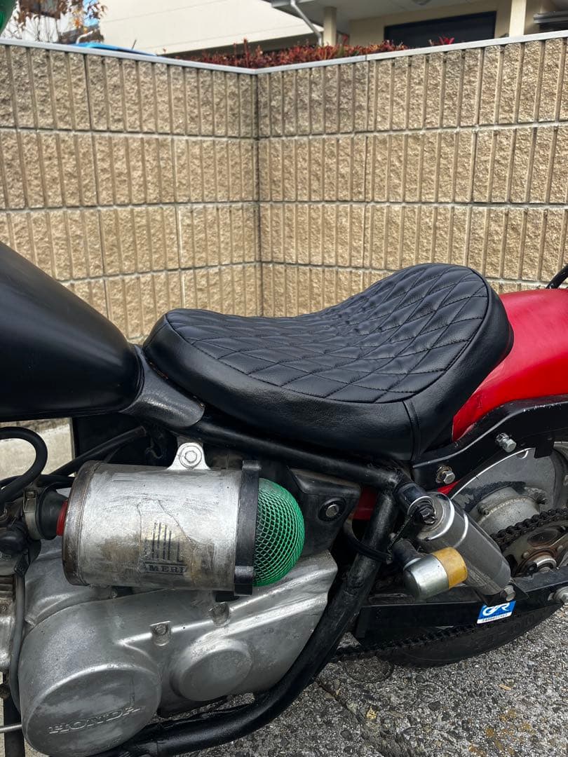 JAZZ50 純正加工　￼タックロールシート　ジャズ50 ホンダ　ダイヤ柄