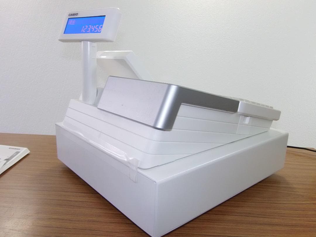 CASIO SR-C550-4S ホワイト レジスター25424