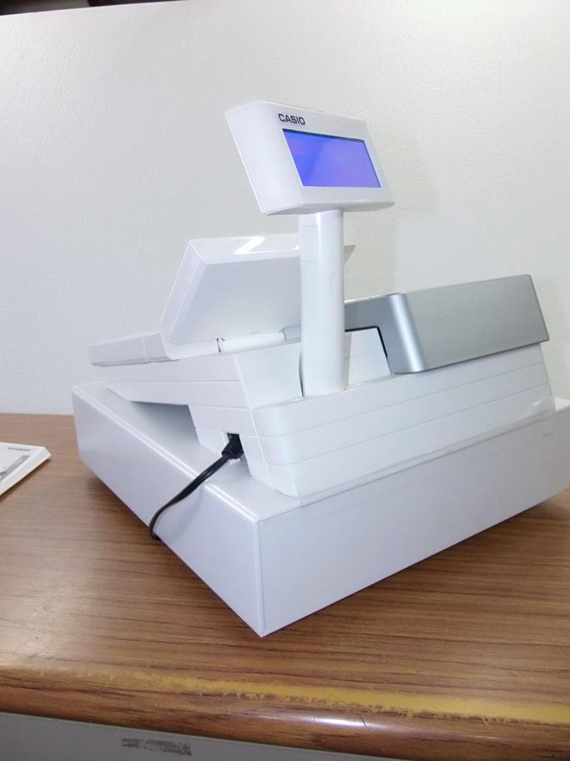 CASIO SR-C550-4S ホワイト レジスター25424