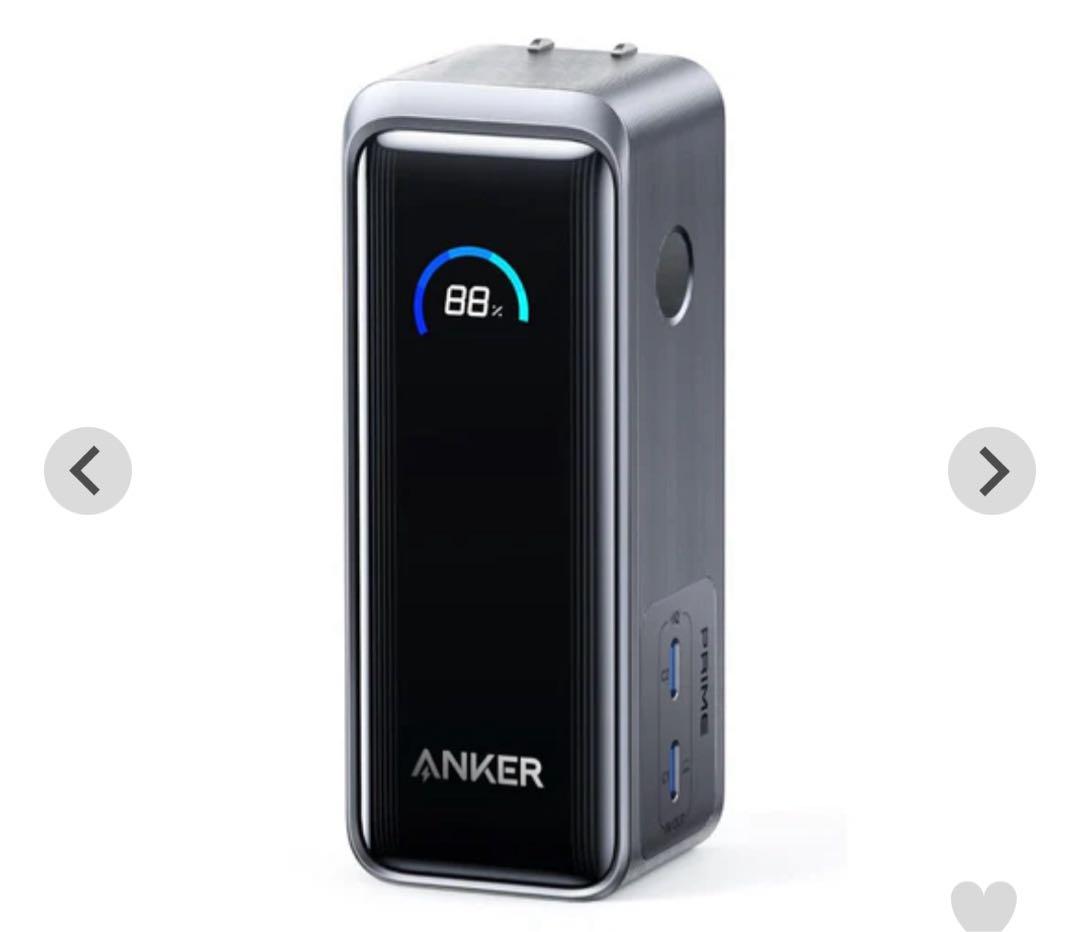 スマホアクセサリー Anker PrimePowerBank 9600mAh,65W,Fusion