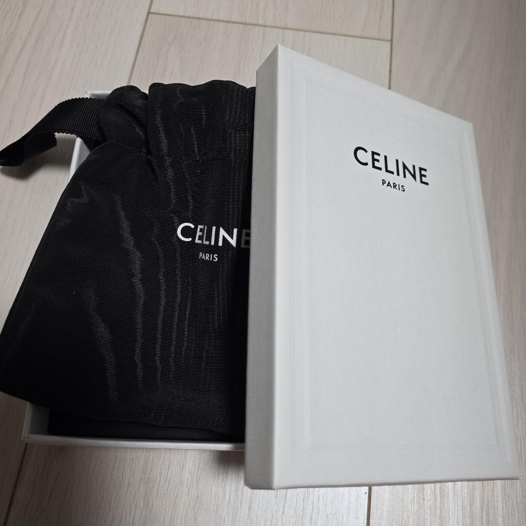 CELINE ベージュ ヘアコーム 収納袋付き