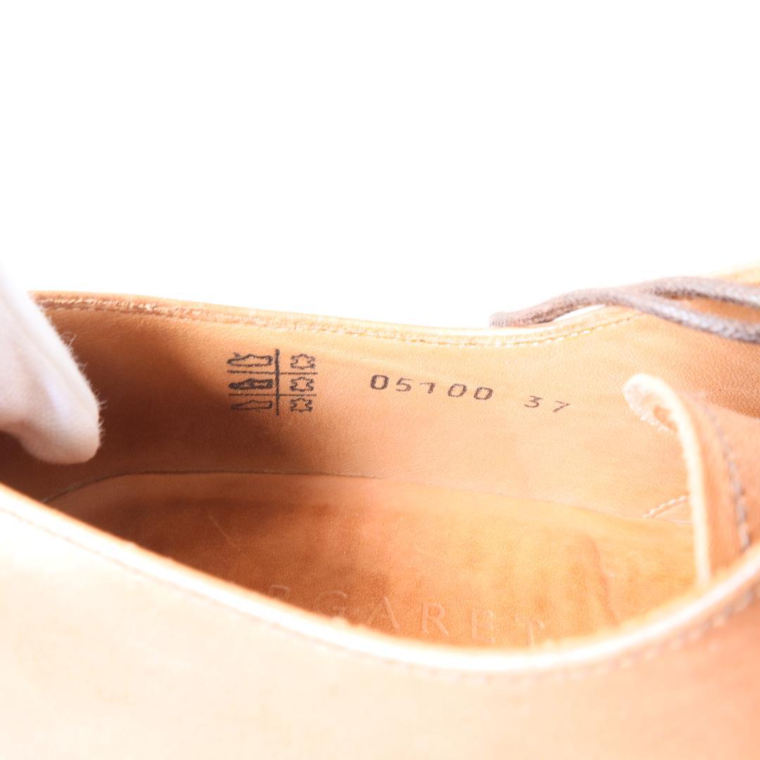 極美品マーガレットハウエル　レースアップシューズ　ブラウン　36 23cm