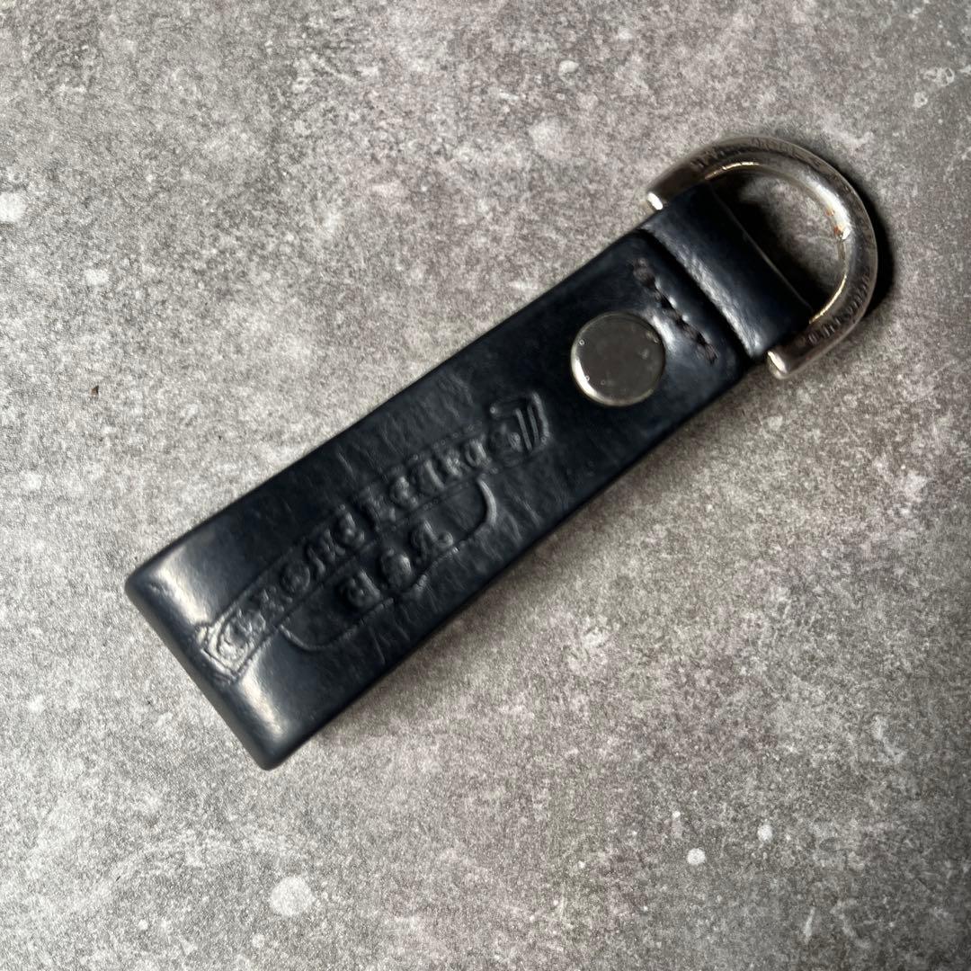 焼きそば　クロムハーツ キーリング CHプラス レザーベルトループ