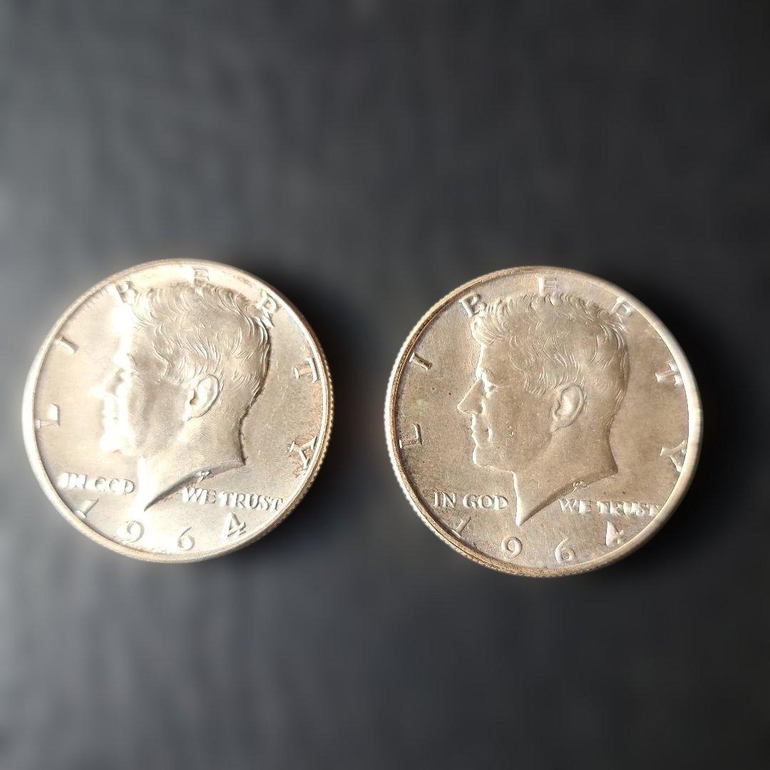1964年 ジョン・F・ケネディ ハーフダラー