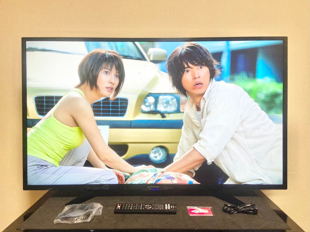 【今だけ優待価格】FUNAI 49V型4K｜近郊8000円引＆無料配送