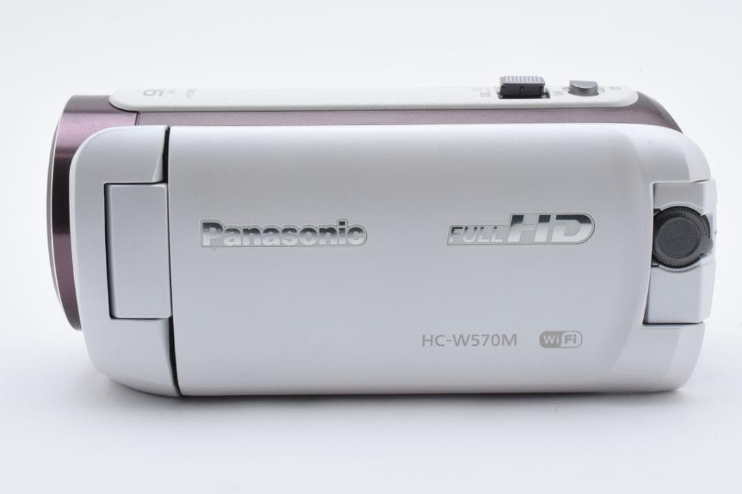 【美品】Panasonic ビデオカメラ　HC-W570M ホワイト