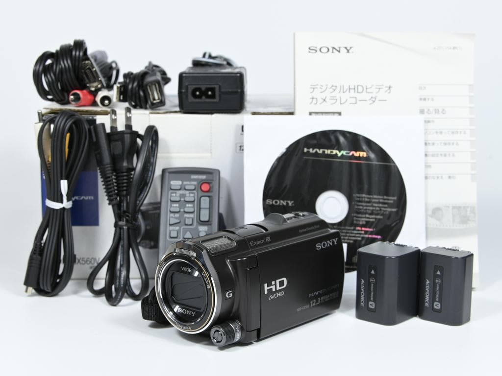 【ほぼ新品】 ソニー　SONY HDR-CX560V ビデオカメラ