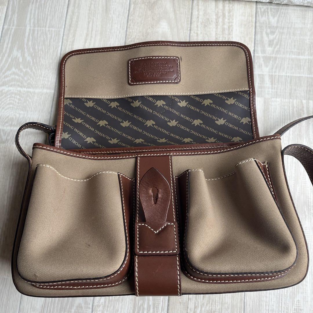 ハンティングワールド 斜め掛け対応 サファリトゥデイ ショルダーバッグ