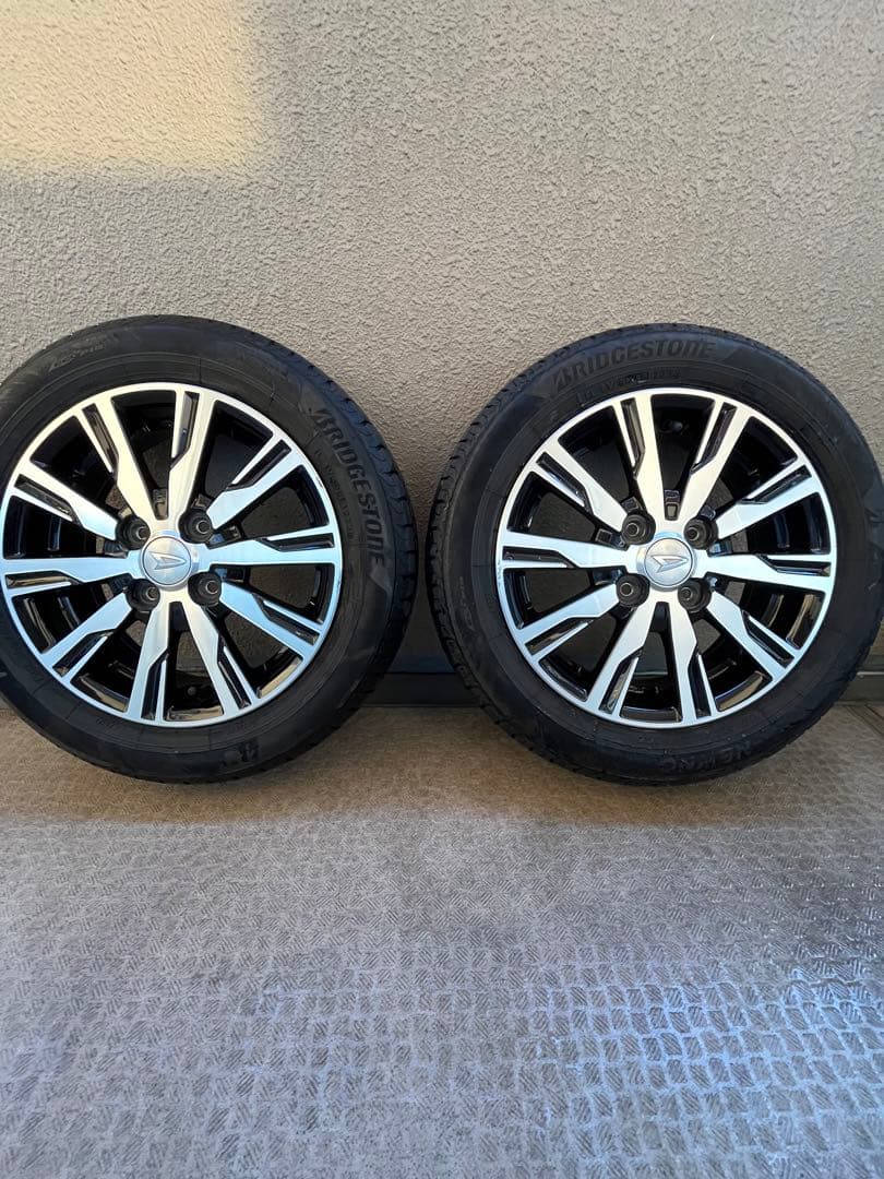 14インチ タントカスタム純正タイヤホイールセット