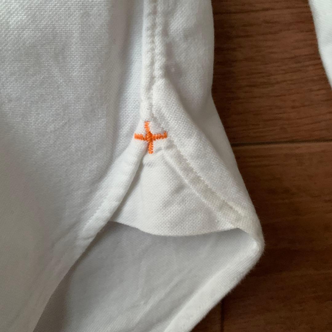 BEAMS+ BD オックスフォードシャツ ホワイト 日本製 Lサイズ