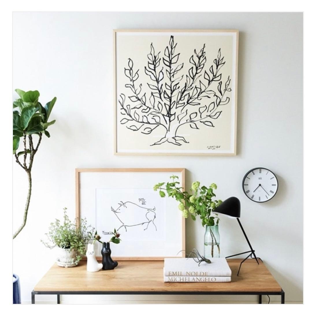 IDDE アンリマティス　低木　アートポスター