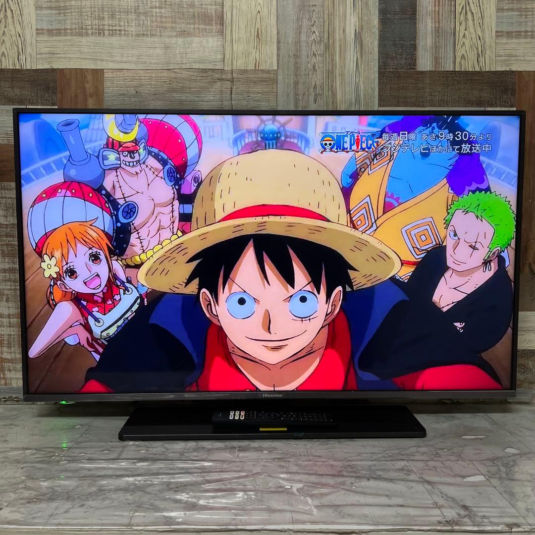 全国送料込❣️Hisense43型4Kチューナ内蔵YouTube.Netflix