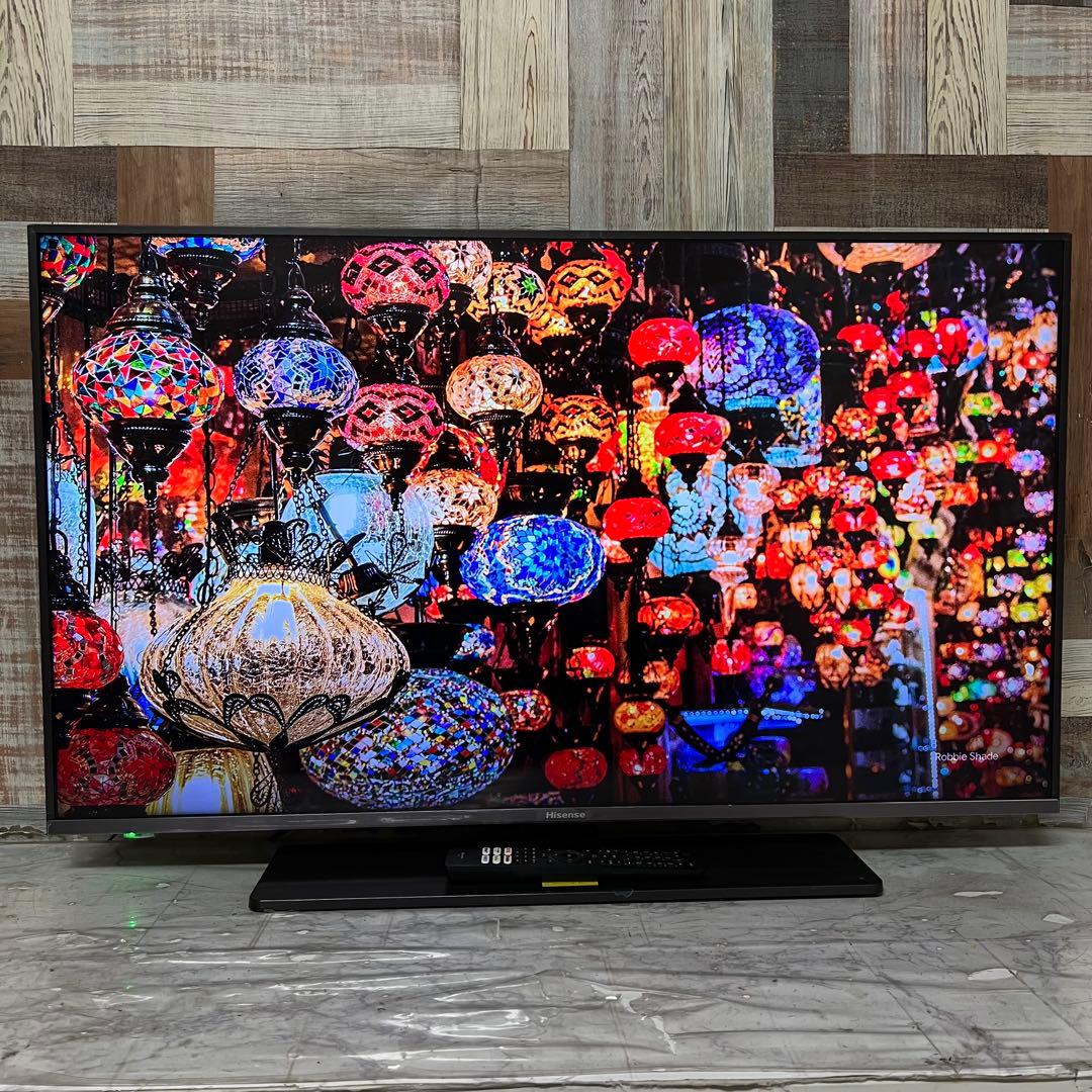 全国送料込❣️Hisense43型4Kチューナ内蔵YouTube.Netflix